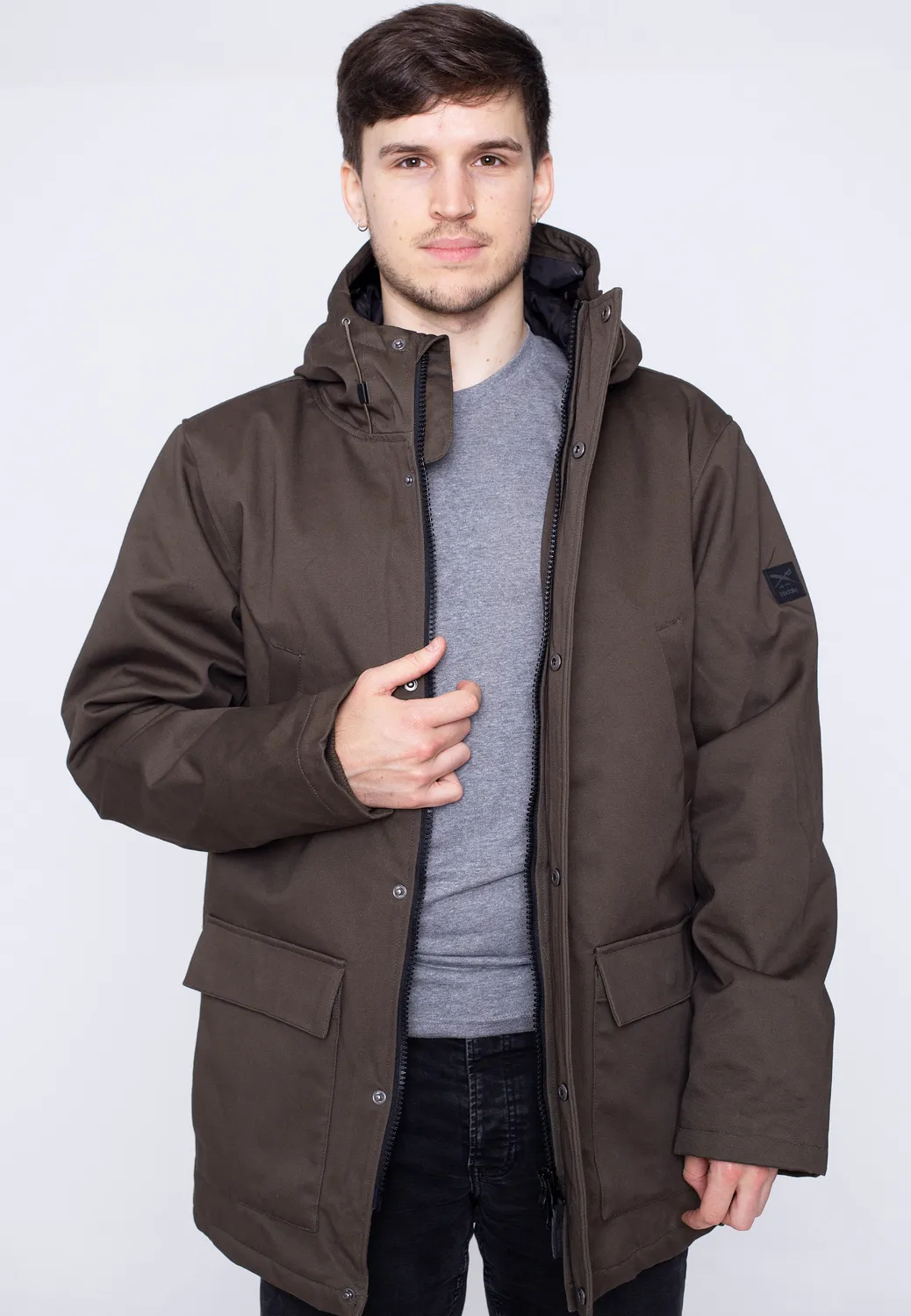 Steady Night Olive Jacke Winter Streetwear Gr.S-XXL