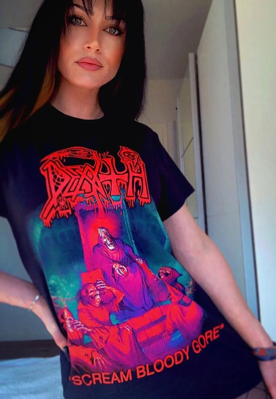 Scream Bloody Gore T-Shirt schwarz Death Metal