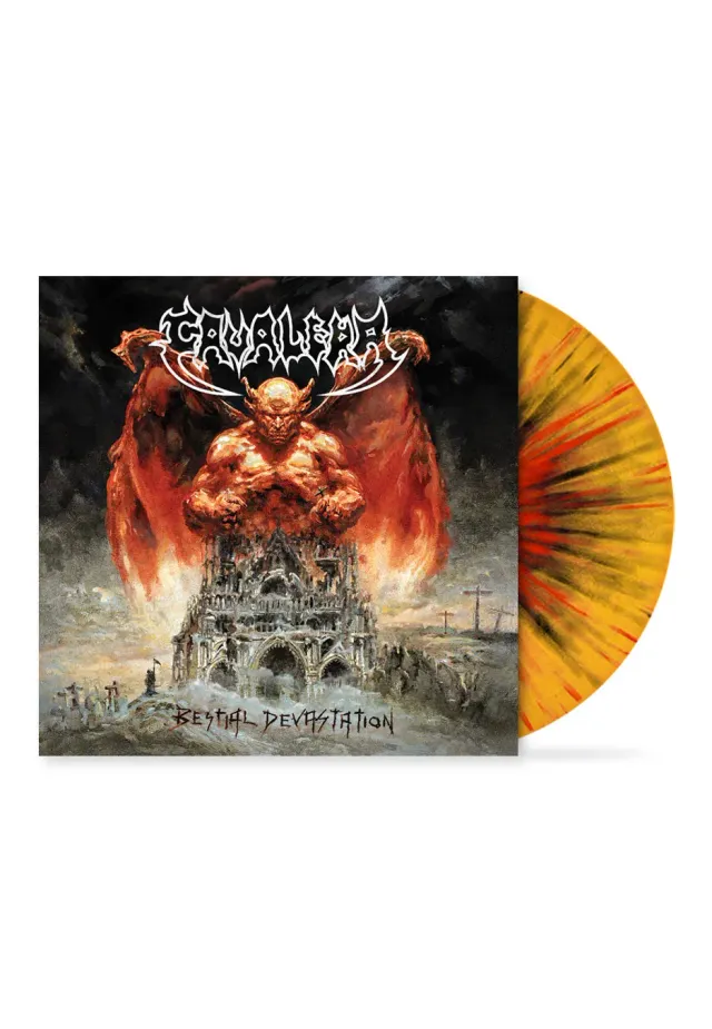 Impericon Bestial Devastation Splattered Vinyl Orange