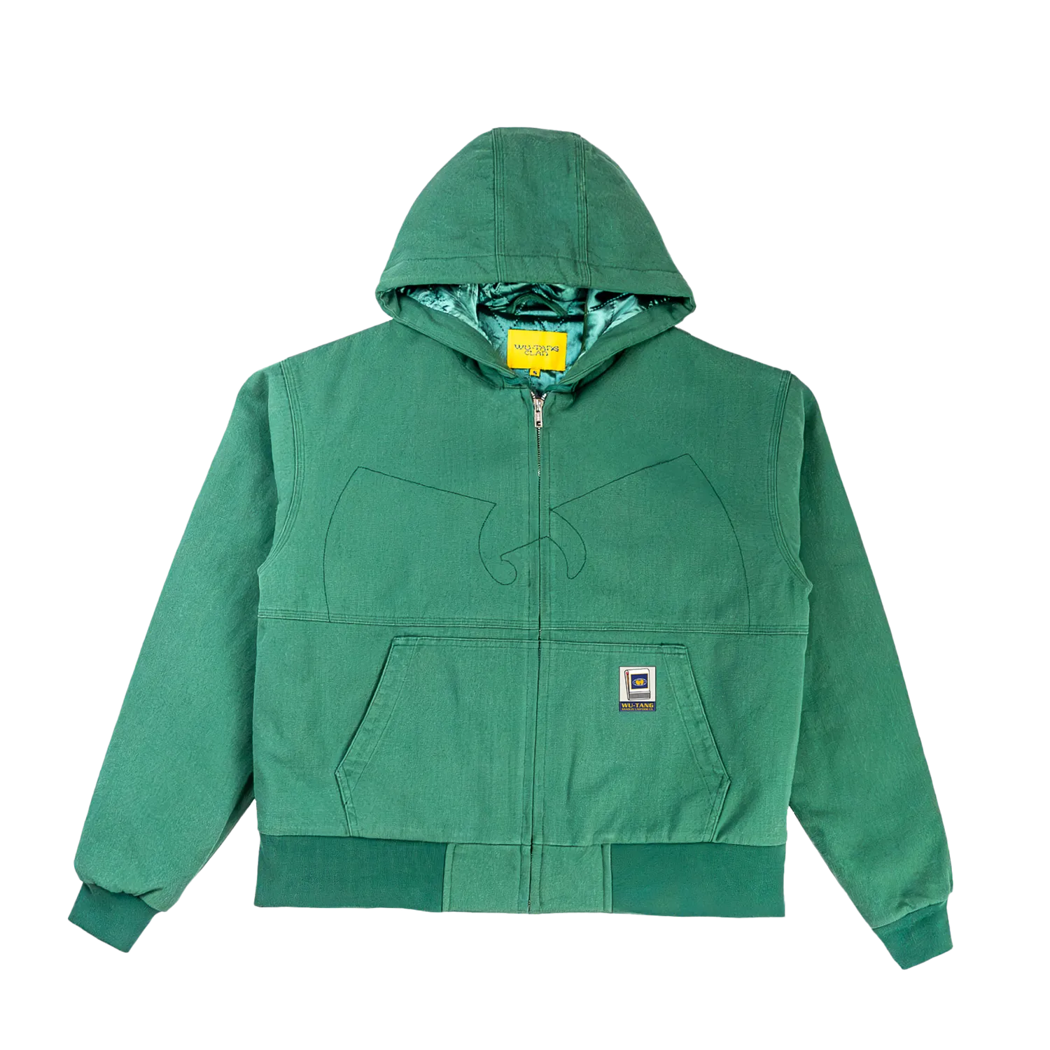 Wu-Tang Canvas Work Jacket Kapuzenjacke grün