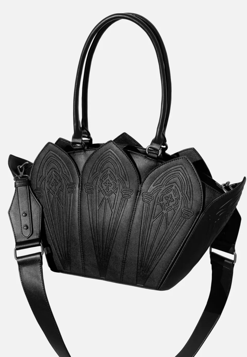 Impericon Crucis Umbra Black Tasche vegan Onesize