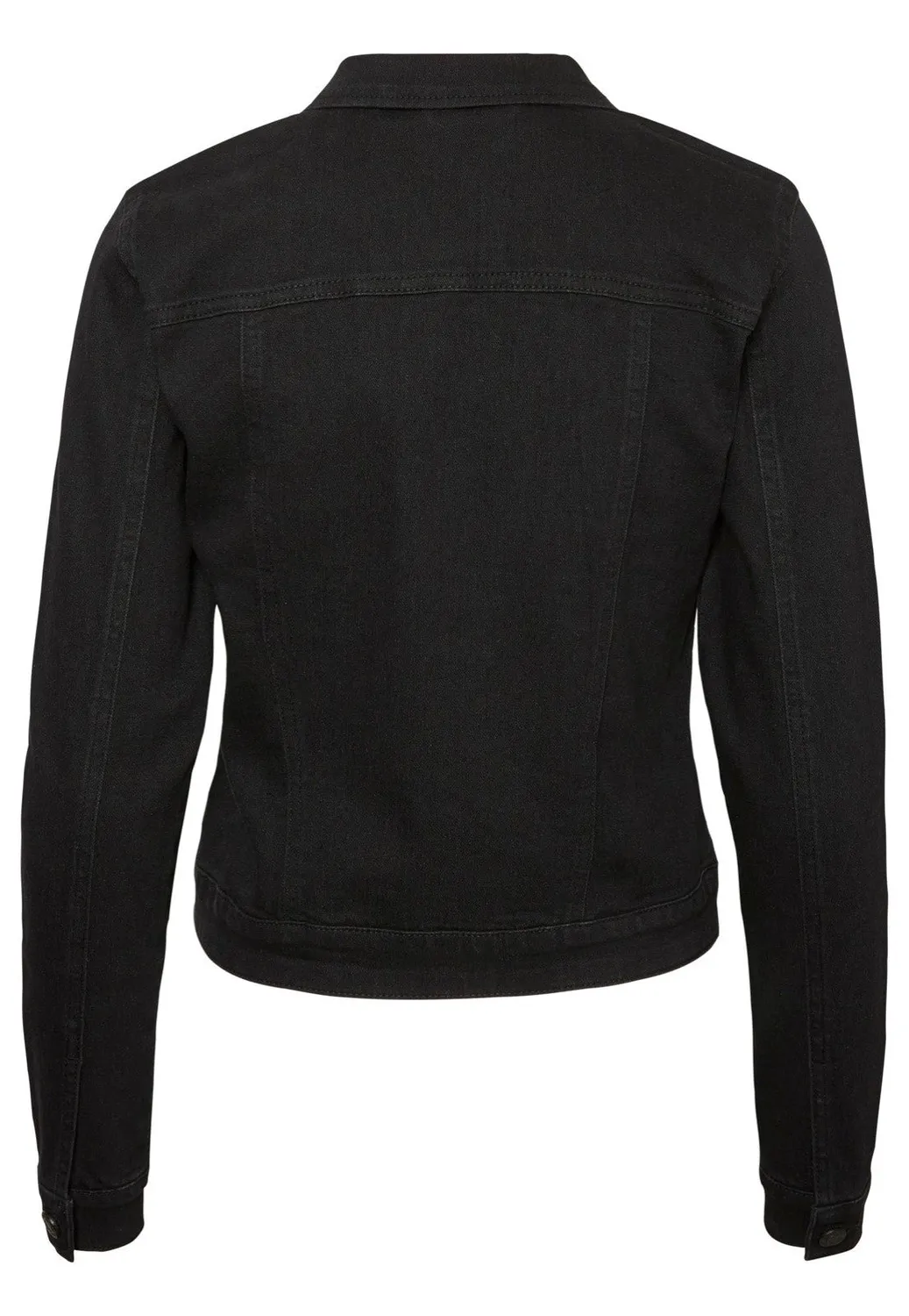 Impericon Debra Black Jeansjacke Damen schwarz kurz