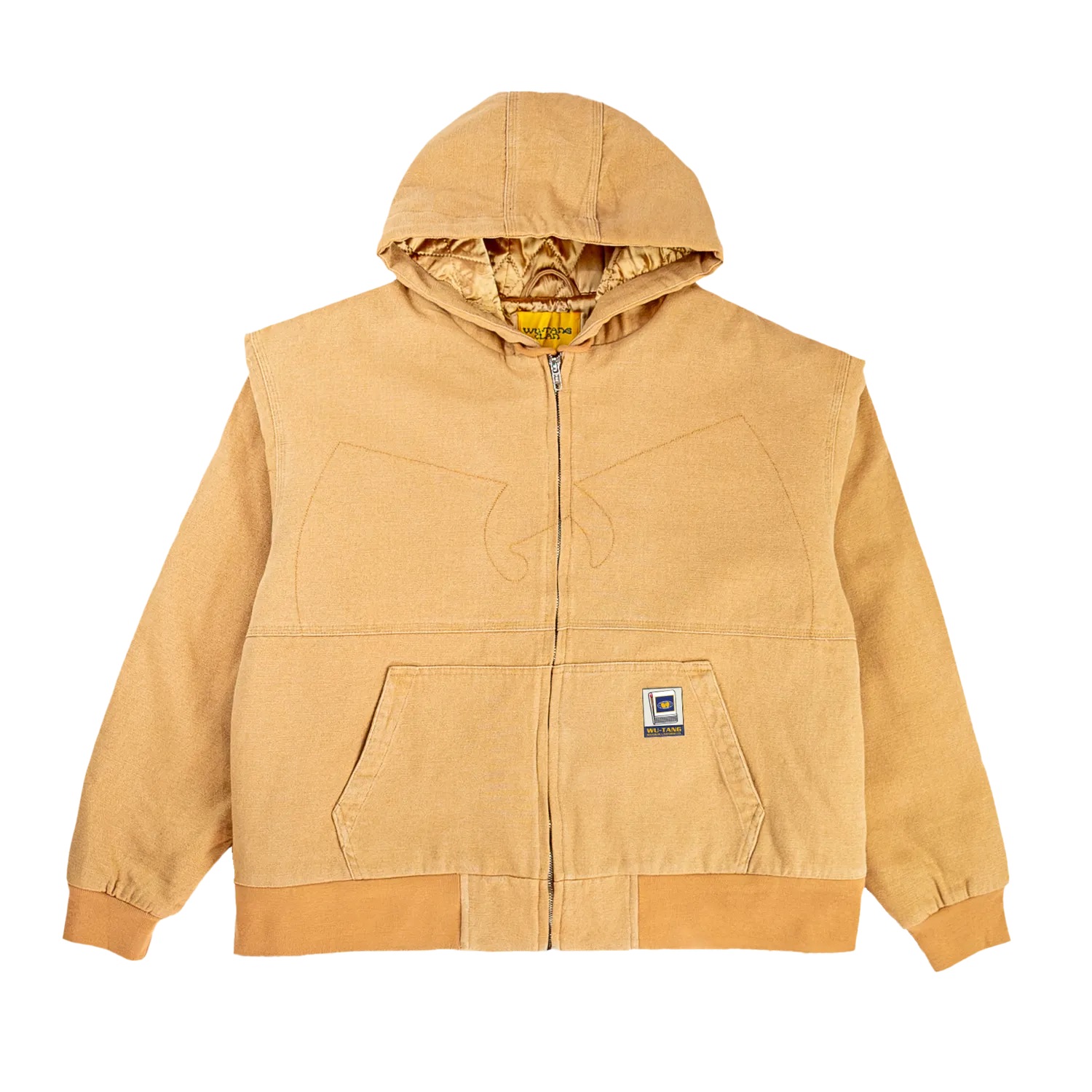 Wu-Tang Canvas Work Jacket Kapuzenjacke grün