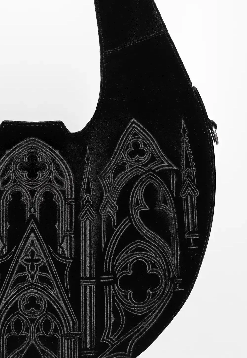 Impericon Velouria Black Tasche Samt Onesize