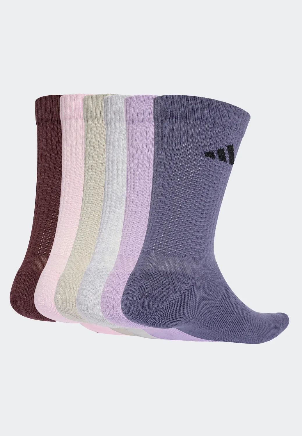 Impericon Cushioned Crew Socken 6er-Pack bunt Nylon