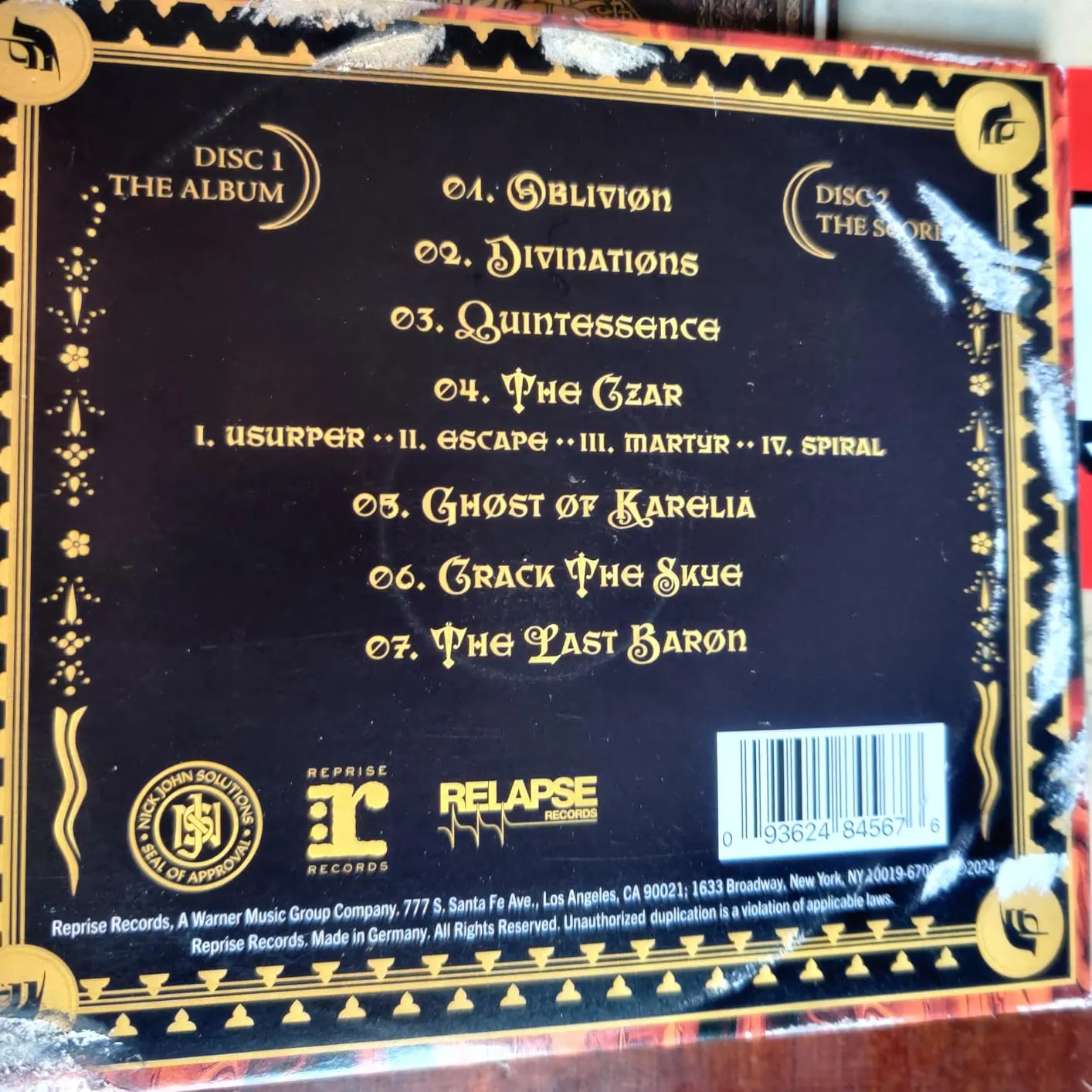 Mastodon Crack the Skye 15th Anniversary 2CD Standard