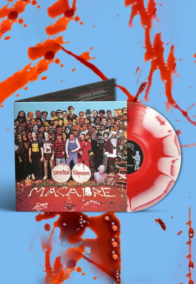 Macabre Sinister Slaughter Colored Vinyl Sunburst