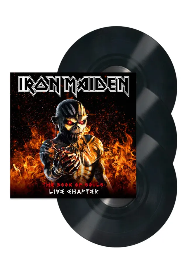 Iron Maiden Book Of Souls Live Chapter 3 Vinyl LP