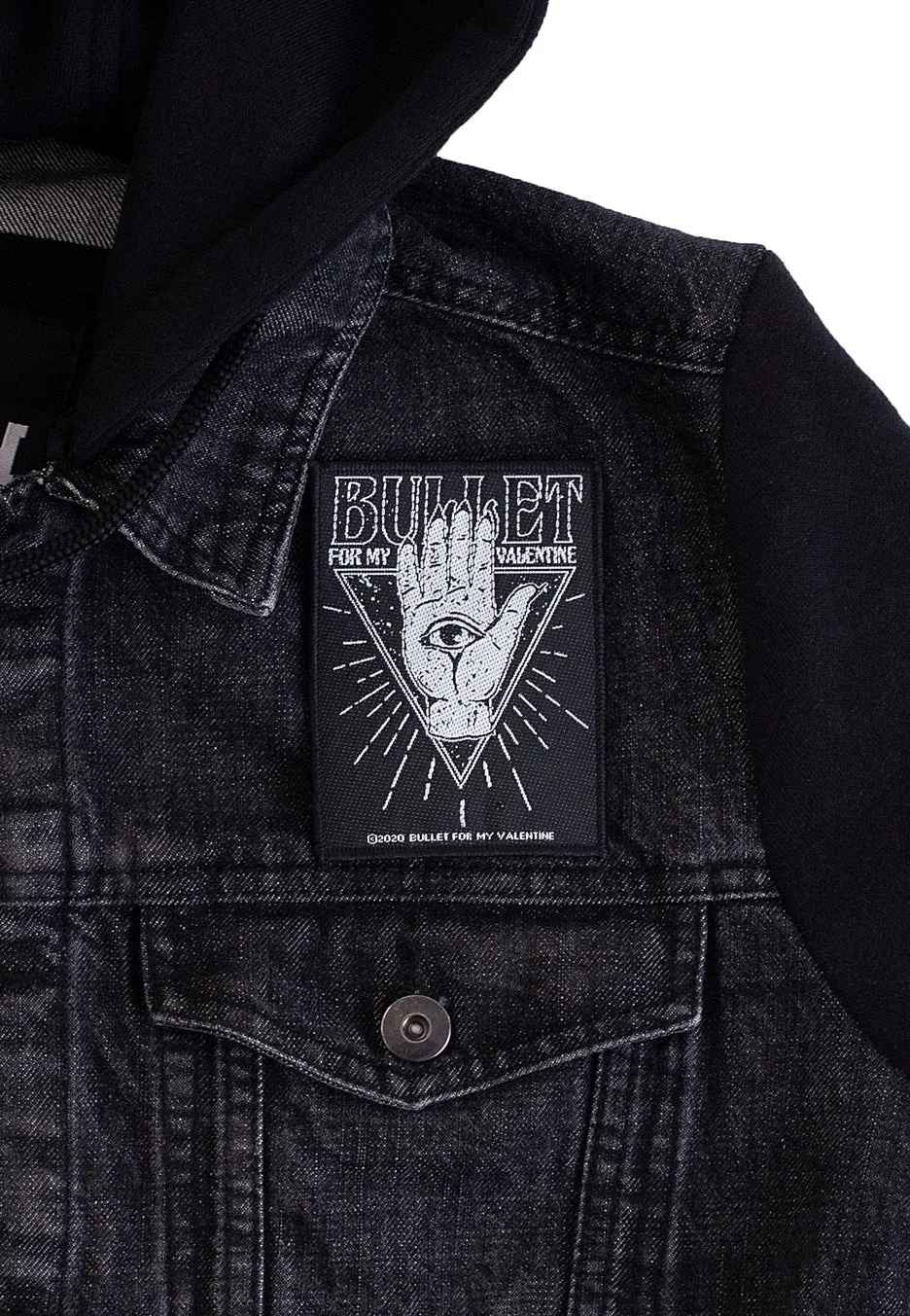 Impericon All Seeing Eye Aufnäher Onesize schwarz