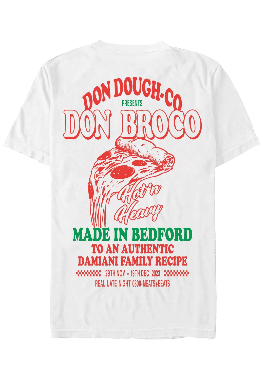 Impericon Don Dough White T-Shirt schwarz Jersey
