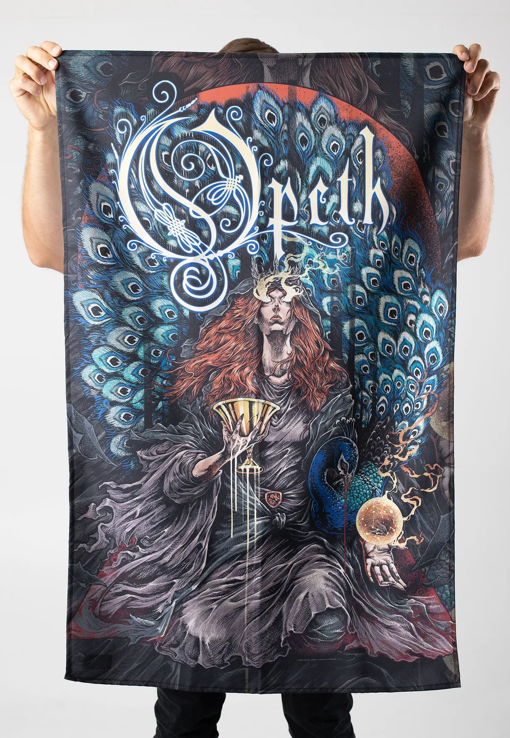Sorceress Flagge Onesize Bunt Metal Merch