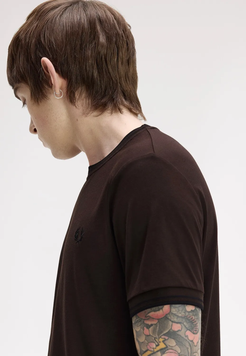 Impericon Twin Tipped Rich Brown/Black T-Shirt Jersey Größe