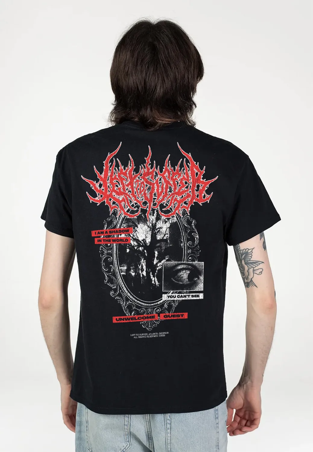 Impericon Logo T-Shirt schwarz Jersey
