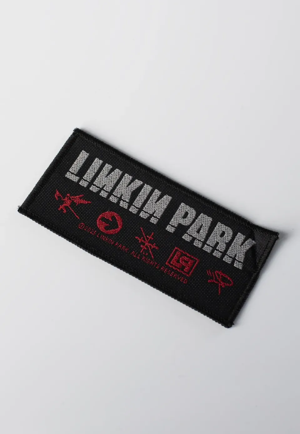 Linkin Park Hybrid Theory Logo Aufnäher schwarz