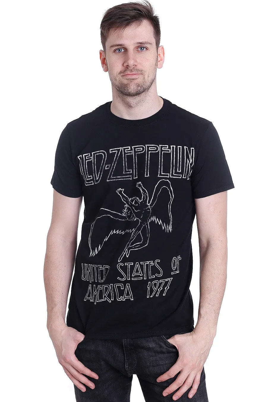 Impericon US '77 T-Shirt schwarz Classic Rock