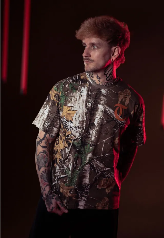 Impericon Keepers Of The Faith Real Camo T-Shirt grün
