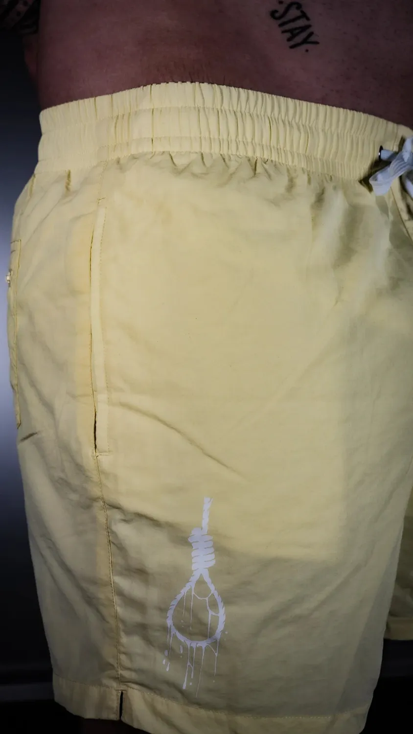 Paleface Swiss Swim Shorts Badeshorts schwarz
