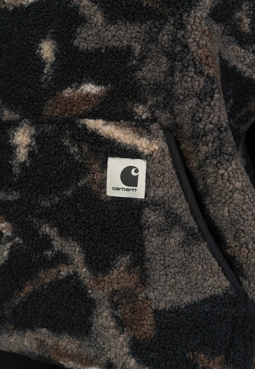 Impericon Elliot High Neck Liner Camo Jacke Fleece Damen