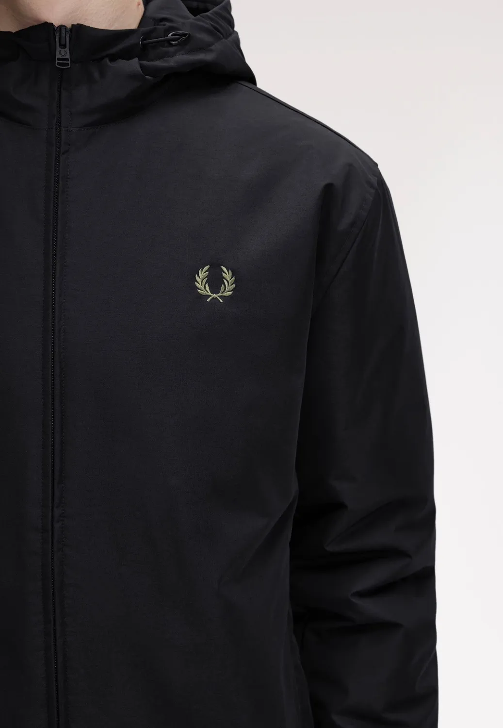 Impericon Brentham Hooded Übergangsjacke schwarz Synthetik