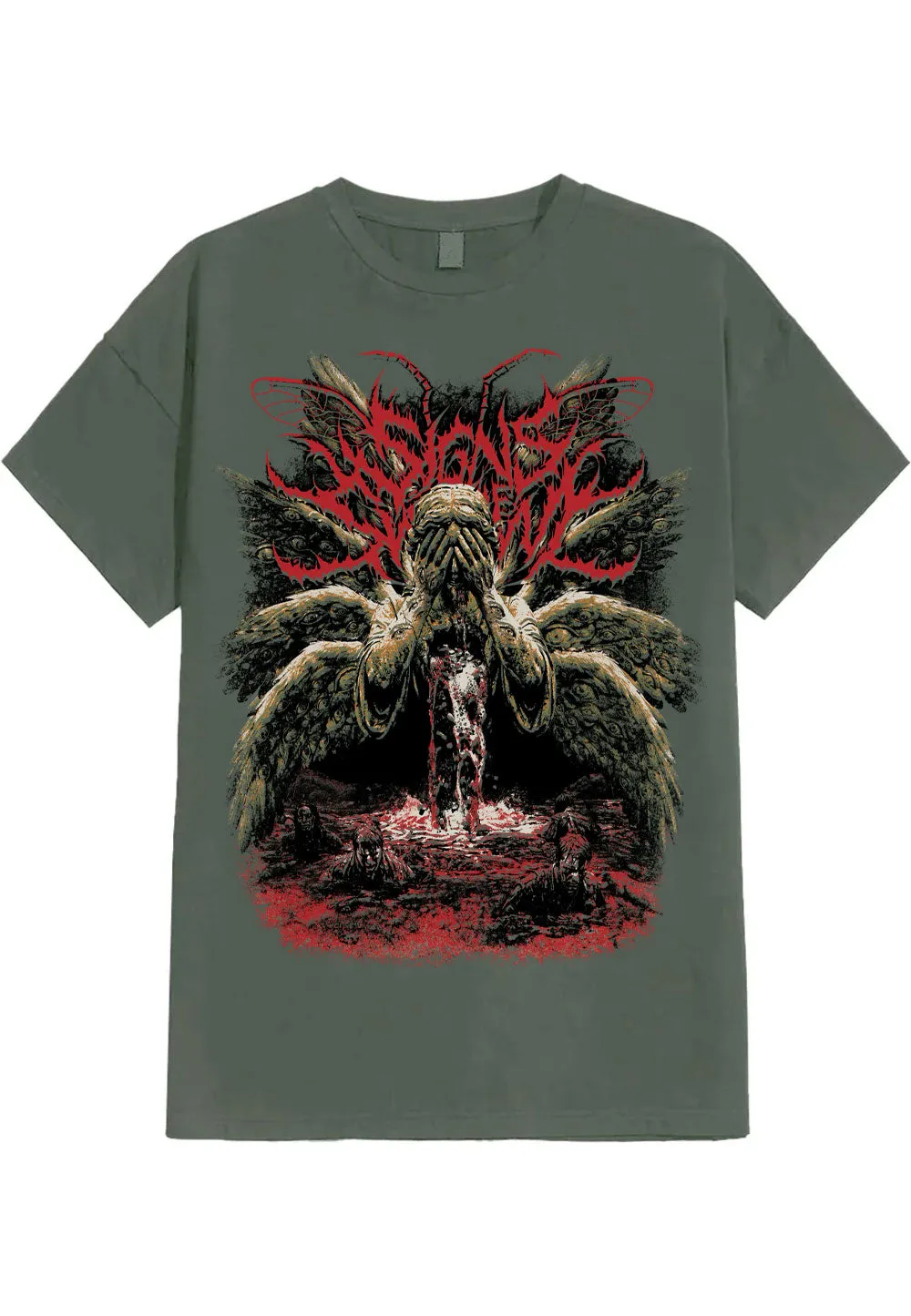 Impericon Summer Tour 2026 Military Green T-Shirt grün