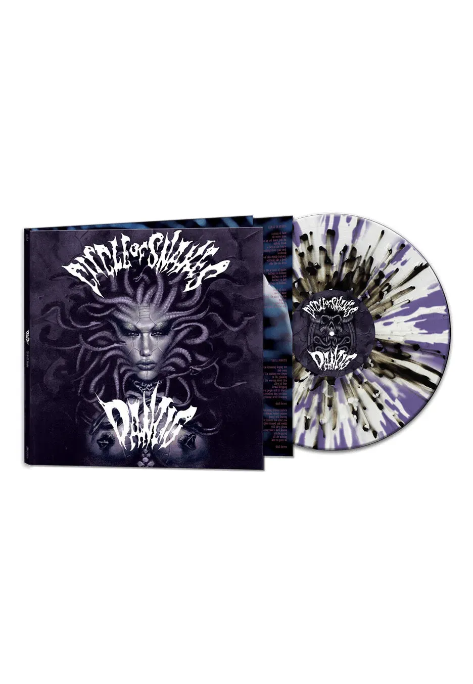 Impericon Circle Of Snakes Black White Purple Splatter Vinyl LP