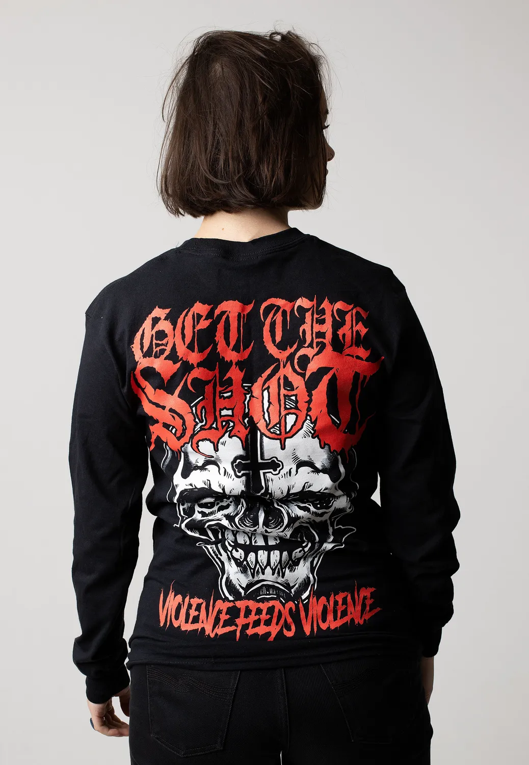 Impericon Violence Feeds Violence Longsleeve schwarz Hardcore