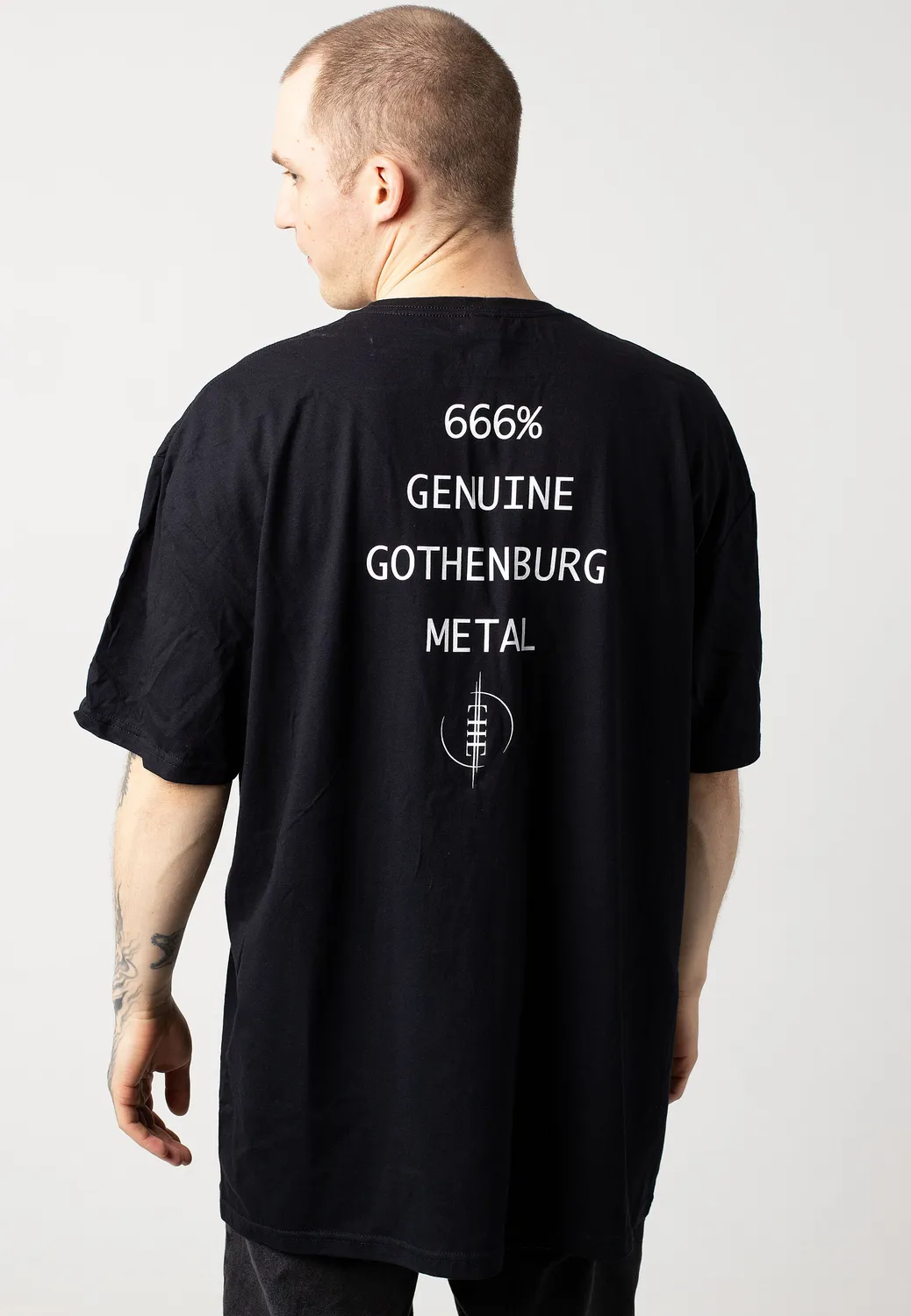 666% T-Shirt schwarz Metal Unisex