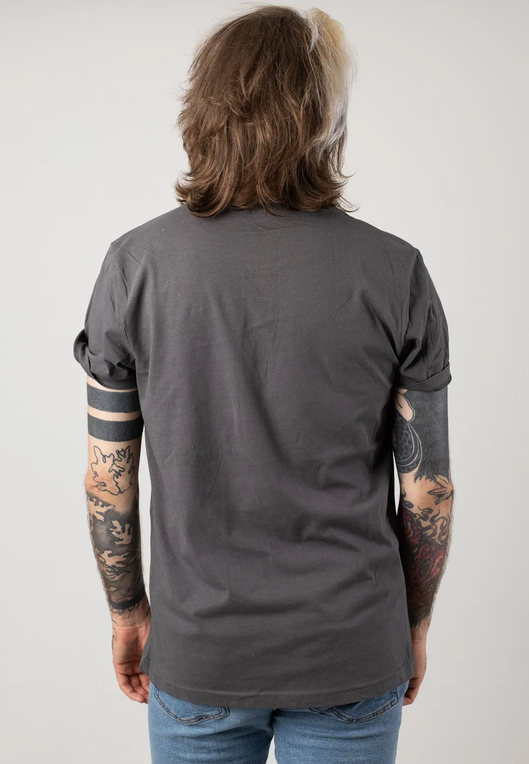 Impericon Milo Circles Dark Shadow T-Shirt grau