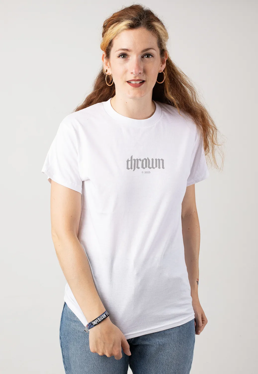 Impericon Logo C 2023 T-Shirt Weiß Unisex Jersey