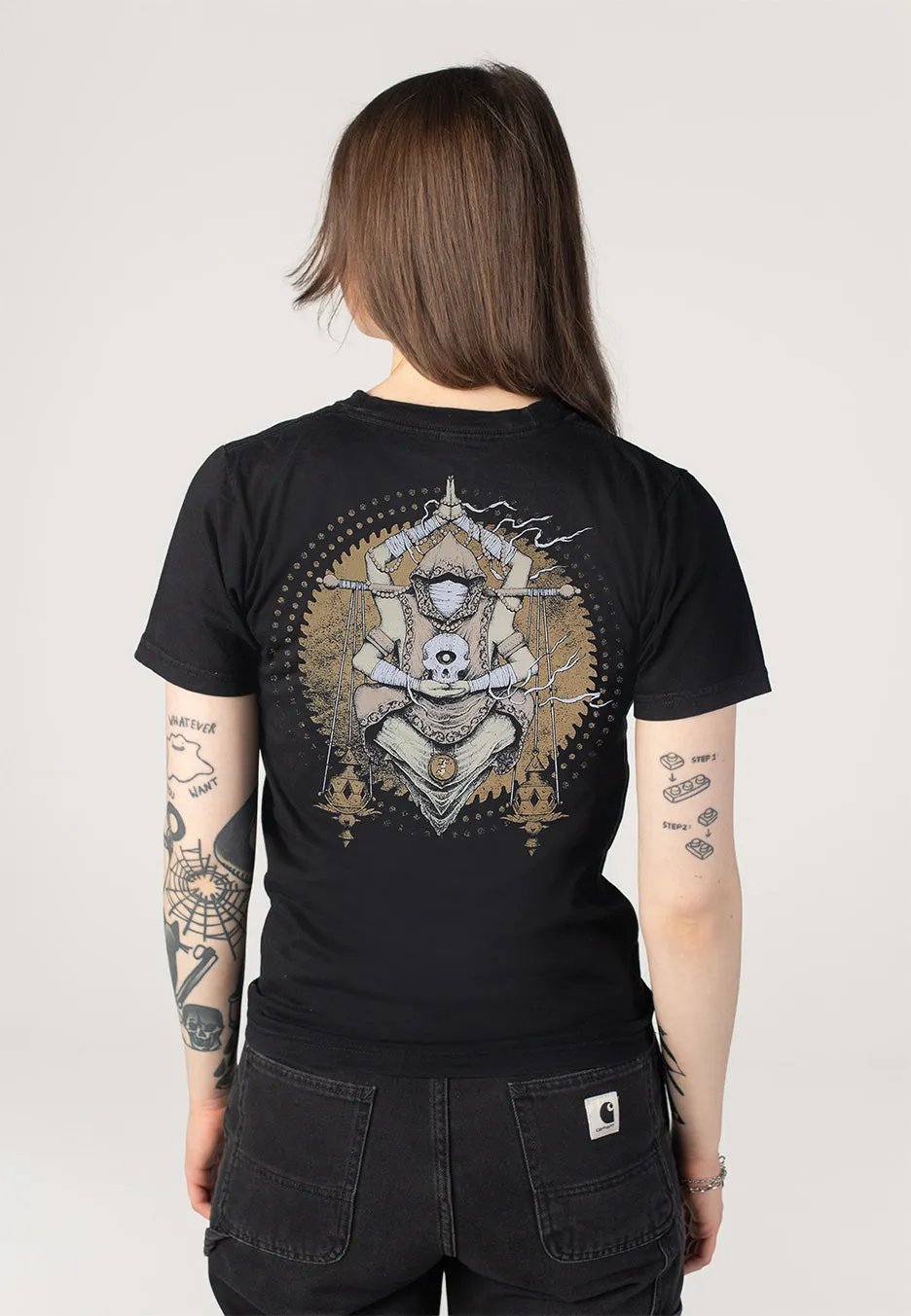 Amen T-Shirt Schwarz Baumwolle