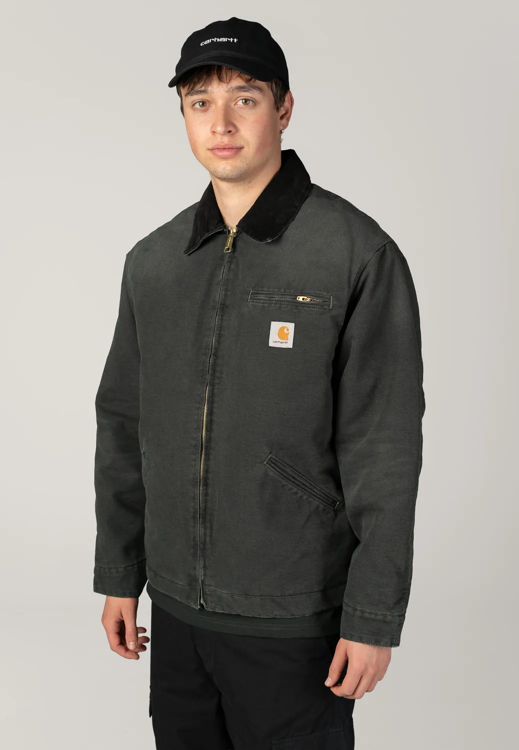 Impericon OG Detroit Stone Canvas Jacke Raven Black