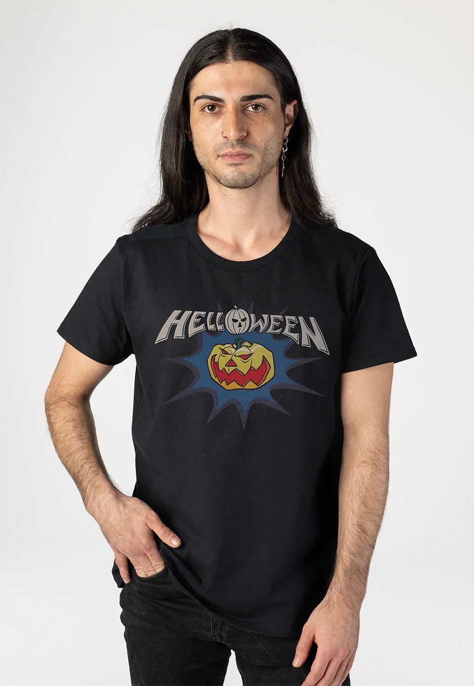 Impericon Classic Logo Comics T-Shirt schwarz Unisex