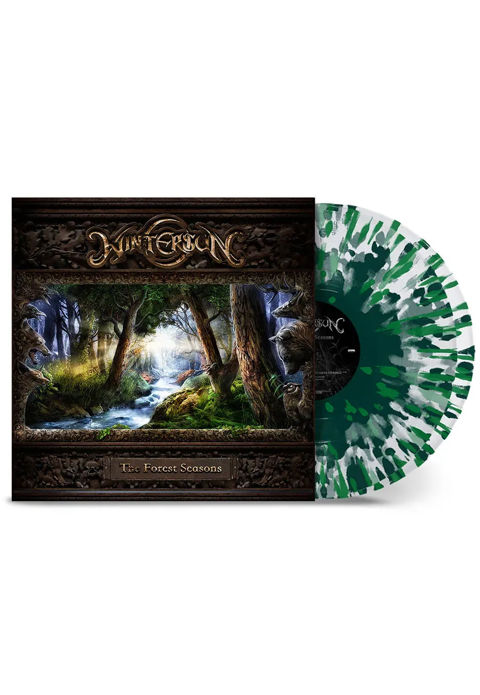 Wintersun The Forest Seasons Vinyl Clear-Green Splatter 2LP