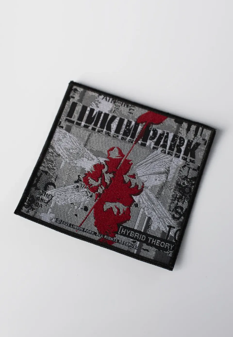 Impericon Hybrid Theory Aufnäher Grau Polyester