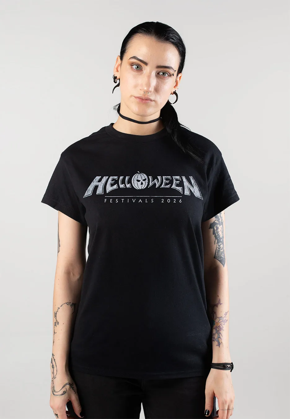 Impericon Classic Logo Festivals 2026 T-Shirt schwarz Heavy Metal