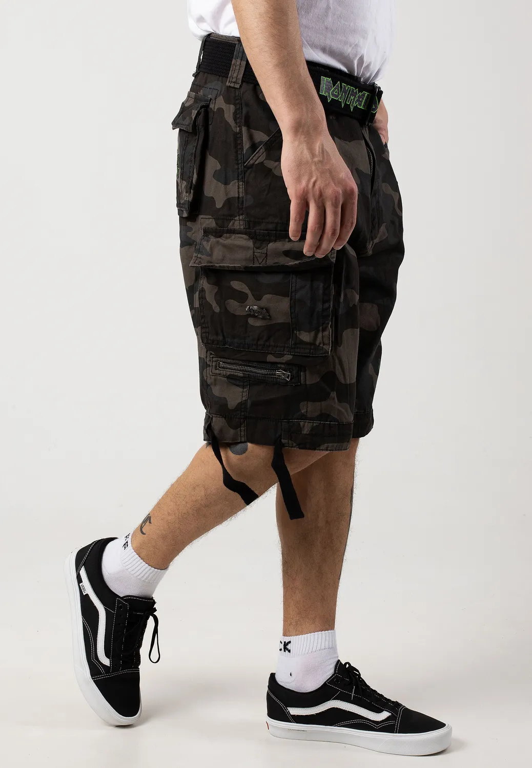 Impericon Savage Number Of The Beast Darkcamo Shorts