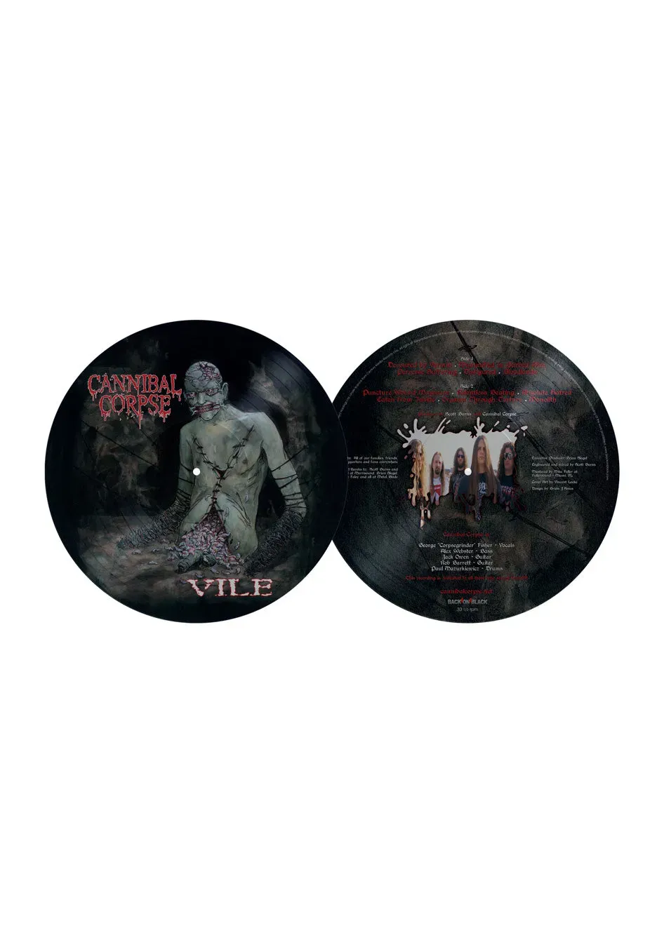 Impericon Vile Ltd. Picture Vinyl Death Metal