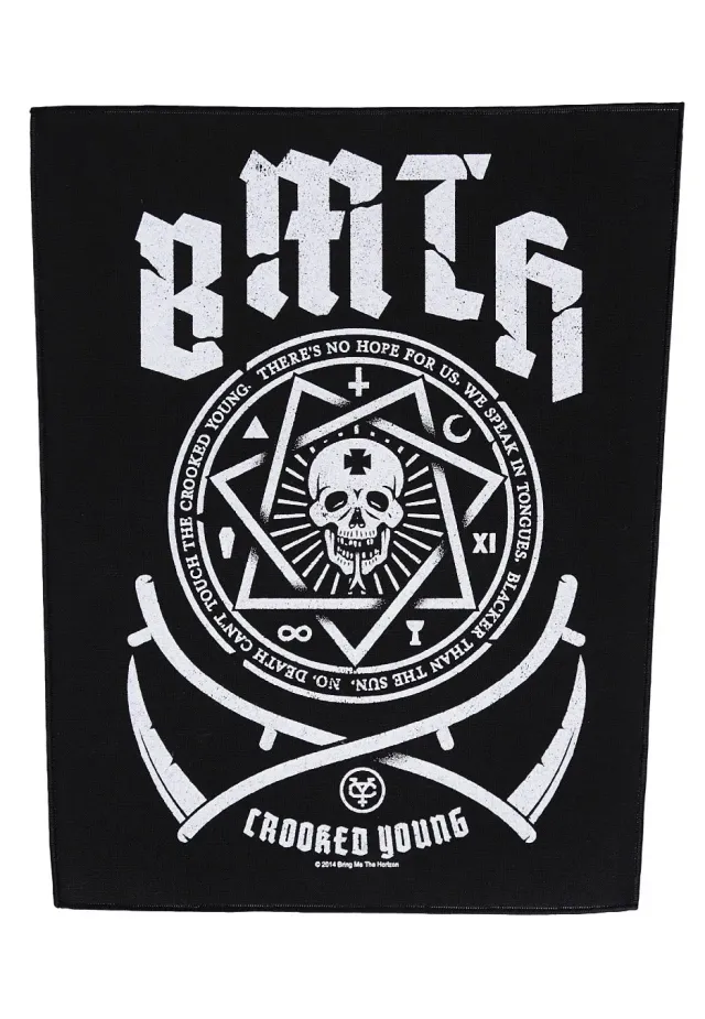 Impericon Crooked Young Backpatch schwarz Onesize