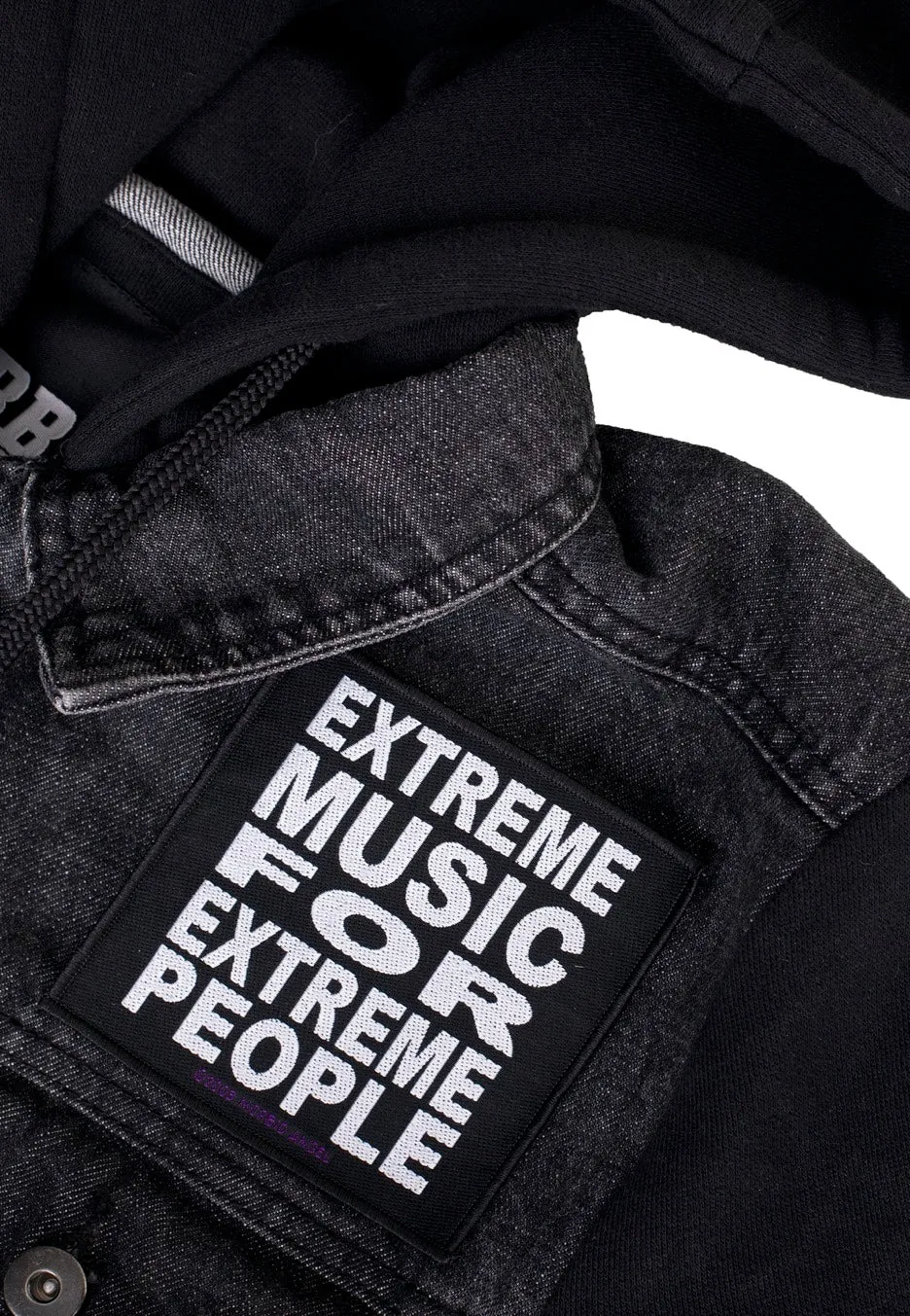 Impericon Extreme Music Aufnäher schwarz Onesize