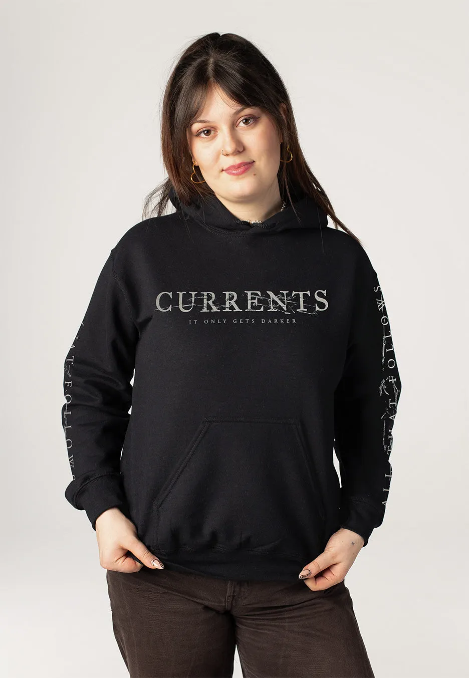 Impericon Wolf Hoodie schwarz Unisex