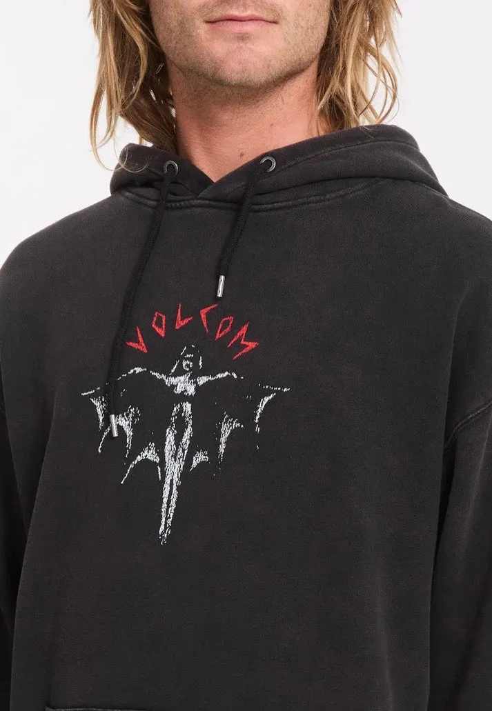 Impericon Wrong Angel PO Light Acid Black Hoodie Schwarz