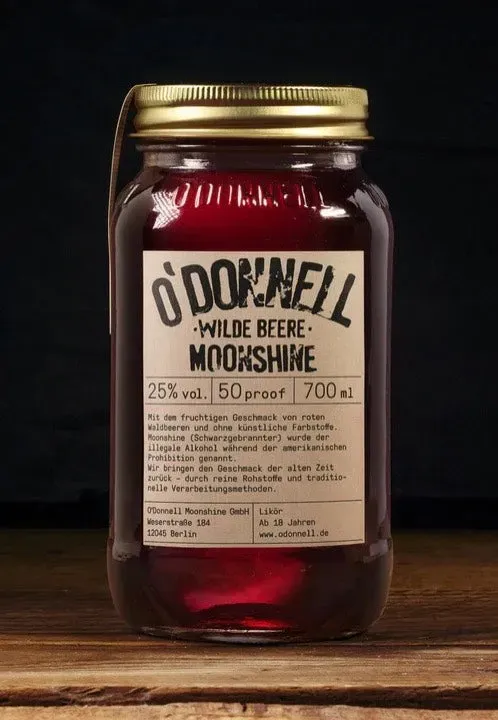 O'Donnell Moonshine Wilde Beere Likör 700ml