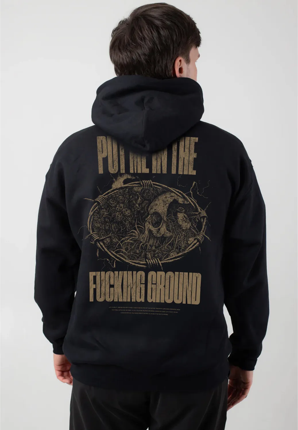 Impericon Put Me In The Ground Hoodie schwarz Deathcore