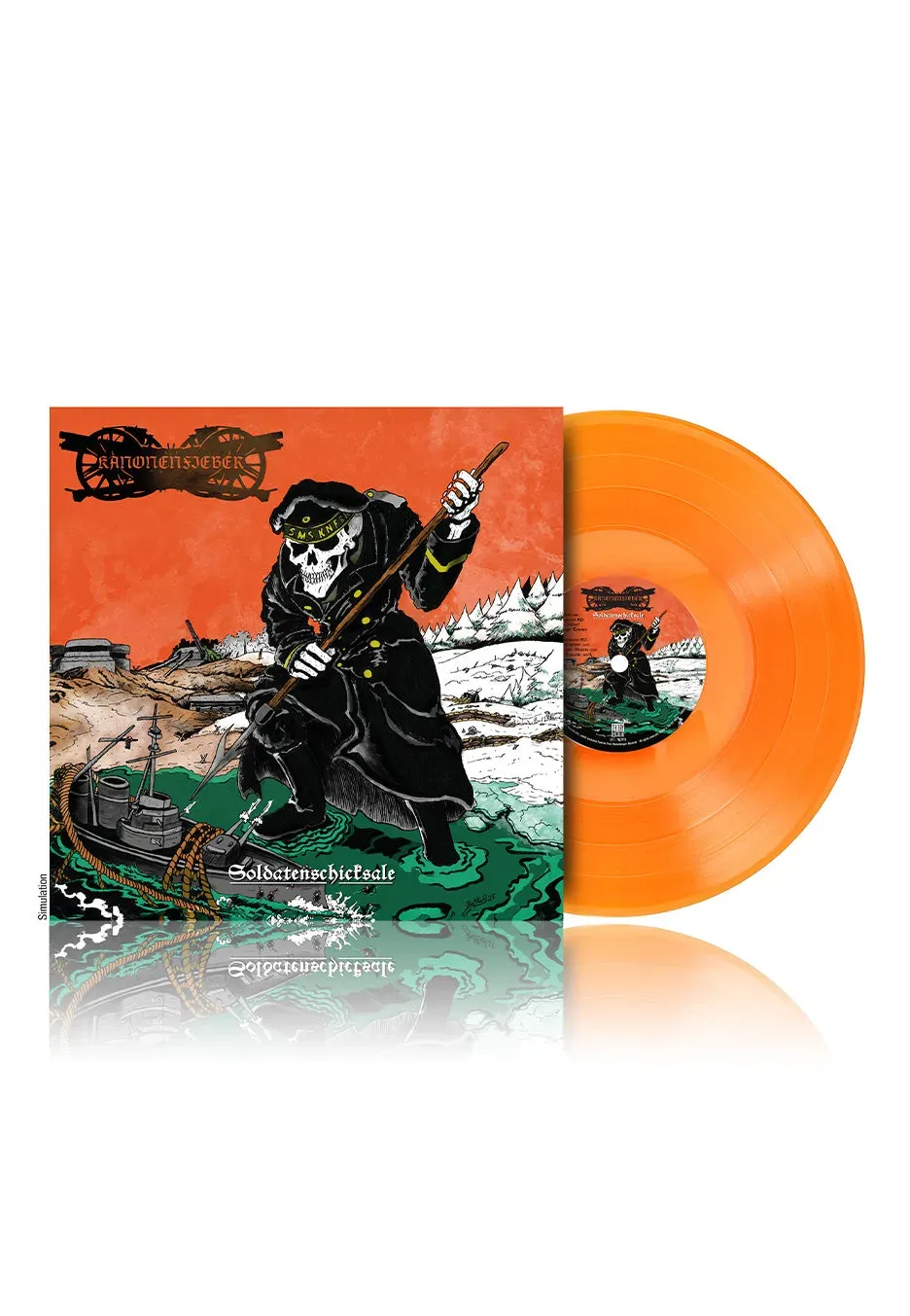 Kanonenfieber Soldatenschicksale Vinyl Orange Transparent Ltd