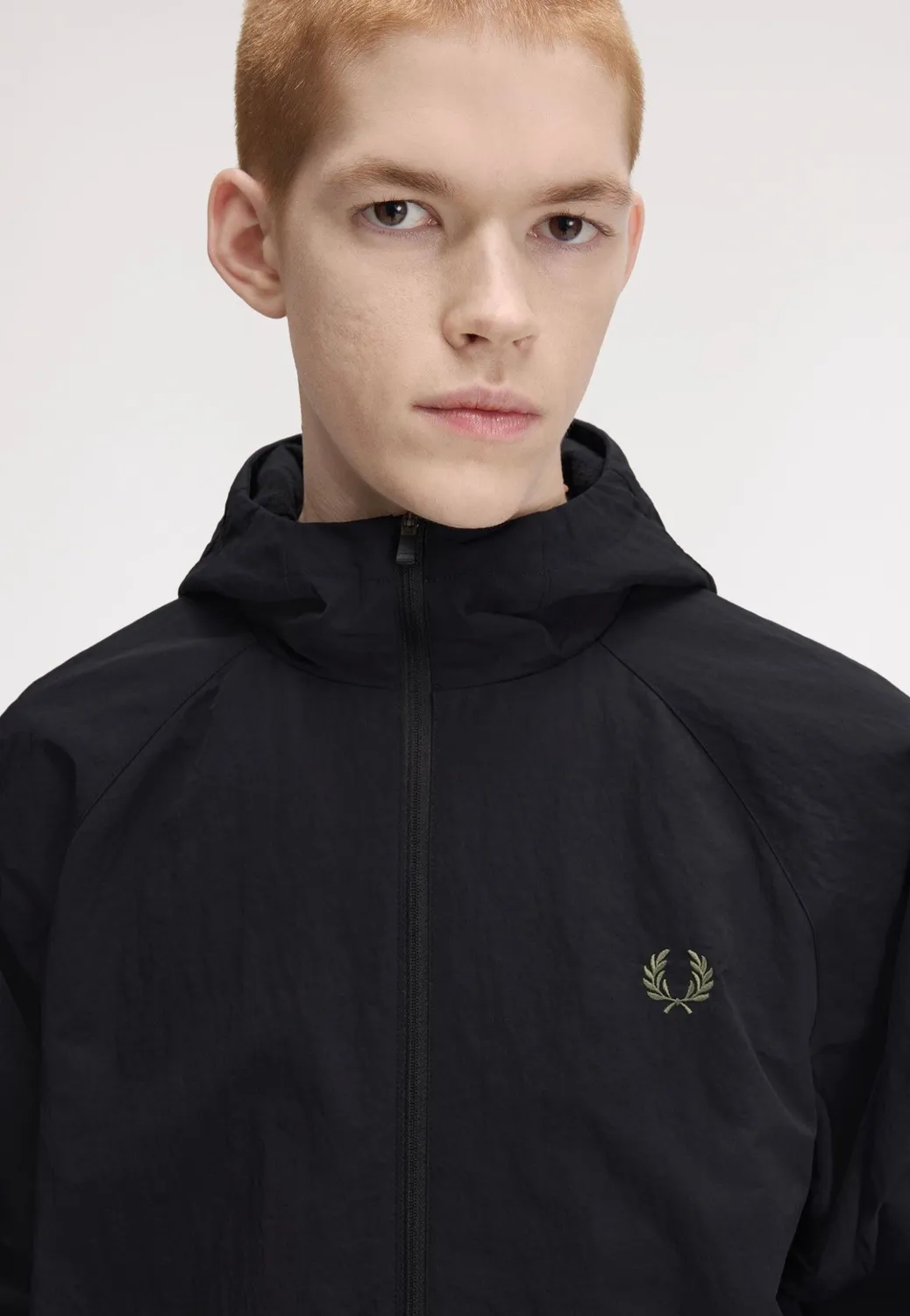 Impericon Oversized Hooded Shell Black Jacke Schwarz Nylon