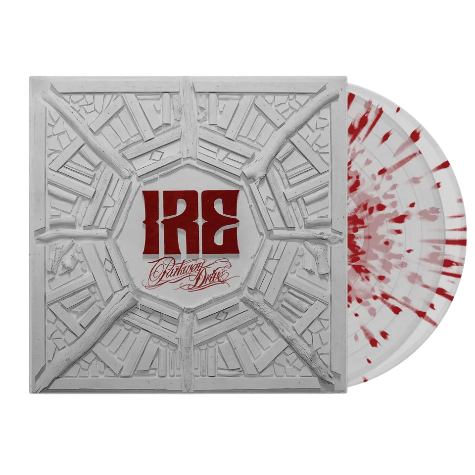 Parkway Drive IRE Clear Ruby Splatter Doppel-Vinyl 2LP
