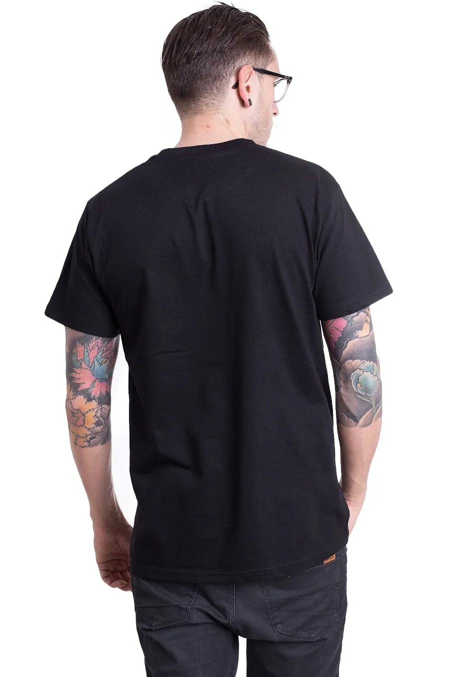 Impericon Adler Classic Style T-Shirt schwarz