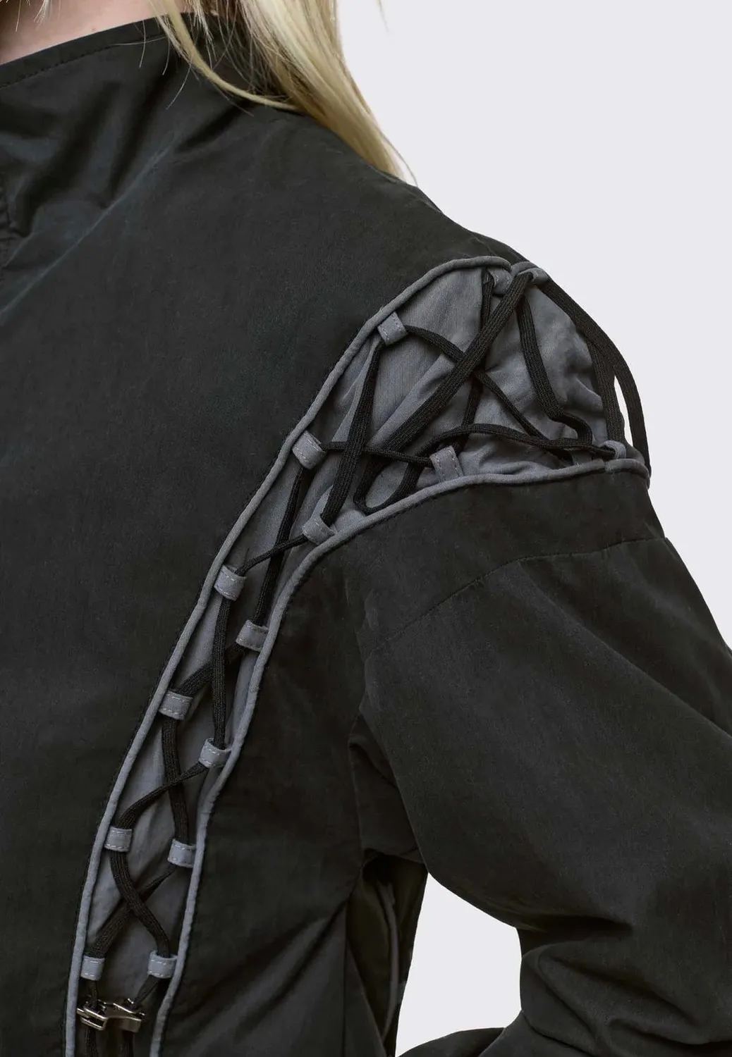 Impericon Tangle Black Windbreaker Jacke schwarz M