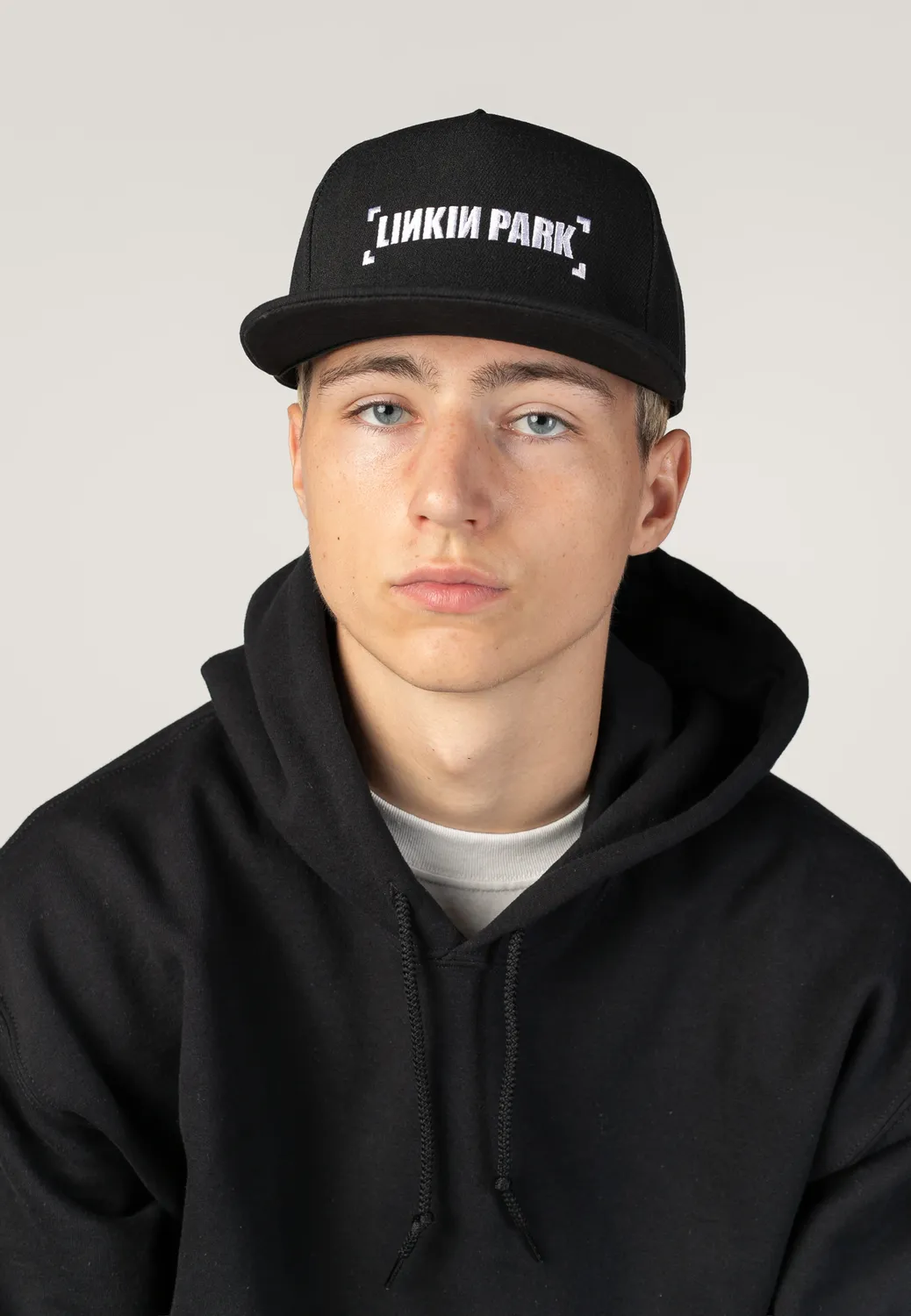 Impericon Logo Cap Schwarz 5-Panel Onesize