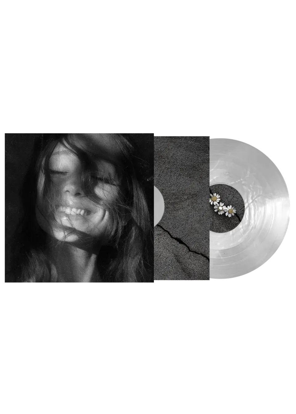 Ariana Grande petal Vinyl pearly white LP